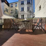Tiny House With Terrace Near Pantheon Lägenhet