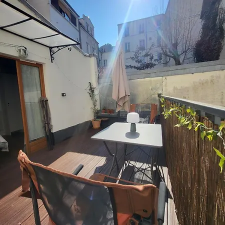 Appartement Tiny House With Terrace Near Pantheon